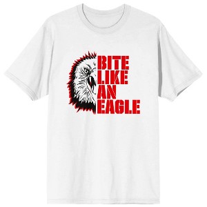 Cobra Kai Bite Like An Eagle Men's White T-shirt - 1 of 3
