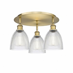Castile - 3 Light Flush Mount In Industrial Style-9.5 Inches Tall and 17.75 Inches Wide - 1 of 1