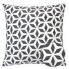 Kumasinova 20" Square Crystal Burst Outdoor Indoor Bed Pillows,Weather Resistant All-Season Standard Pillow,Decorative Pillows for Bed and Patio,Black - 2 of 4