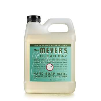 Mrs. Meyer's Clean Day Basil Scented Liquid Hand Soap Refill - 33 fl oz
