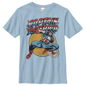 Boy's Marvel Captain America Shield T-Shirt - 1 of 3