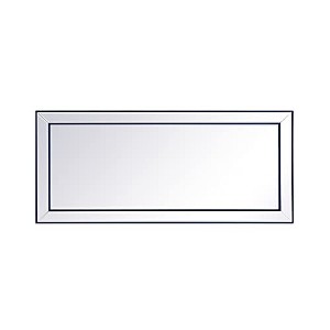 Elegant Lighting Iris beaded mirror 72 x 32 inch in blue - 1 of 4
