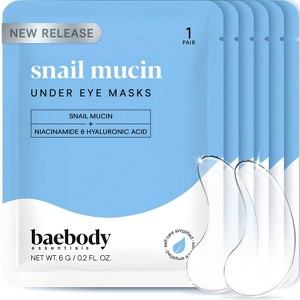 Baebody Snail Mucin Under Eye Masks - 6ct - 1 of 4