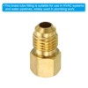 Unique Bargains Air Conditioner HVAC 45 Degree Hex Pipe Fitting Brass Seal Plugs - 4 of 4