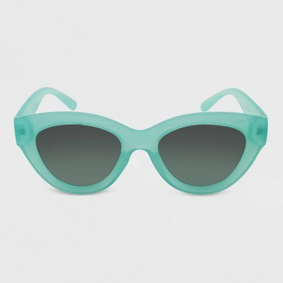 Women&#39;s Cateye Sunglasses - Wild Fable&#8482; Aqua Blue
