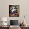 Art Remedy Jan van Huysum - A Delft Vase with Flowers Vintage Classic Roses Wall Art Framed - 2 of 4