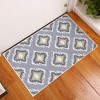 Sussexhome Tetra Collection Cotton Heavy Duty Low Pile Area Rug , 2' x 3' - 2 of 4