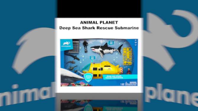 Animal Planet Deep Sea Shark Rescue Submarine Playset (Target Exclusive), 2 of 11, play video