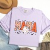 Simply Sage Market Mama Checkered Girl Ghost Garment Dyed Tee - 3 of 4