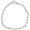 Pompeii3 Men's 14k Gold (16gram) or Platinum (30gram) 4.5mm Link Bracelet 8.5" - 4 of 4