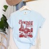 Simply Sage Market The Cowboy Tour Distressed Garment Dyed Tee - 3 of 4
