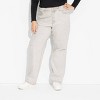 Women's High-Rise Curvy Straight Jeans - Wild Fable™ - 2 of 3