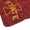 NCAA Iowa State Cyclones Wordmark 60 x 70 Faux Shearling Blanket - 2 of 3