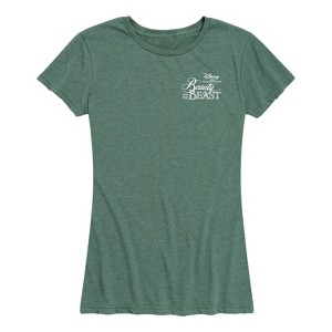 Women's - Disney Princess - Princess Belle Short Sleeve Graphic T-Shirt - 1 of 4