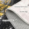 Modern Abstract Area Rug, Machine Washable Non-Slip Accent Carpet, Soft Low-Pile Floor Carpet Rug for Kitchen Living Room Bedroom - 4 of 4