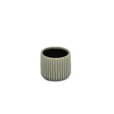 Cheung's Arianthe Orb Patterned Ceramic Pot - Small