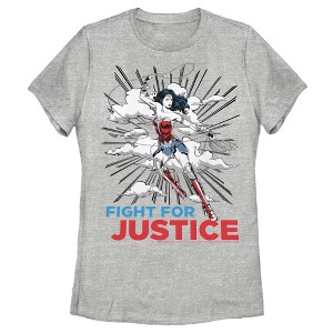 Women's Wonder Woman 1984 Justice Fighter T-Shirt - 1 of 4