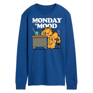 Men's - Garfield - Monday Mood Long Sleeve Graphic T-Shirt - 1 of 4