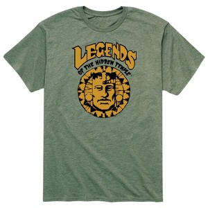 Men's - Legends of The Hidden Temple - Logo with Team Icons Short Sleeve Graphic T-Shirt - 1 of 4