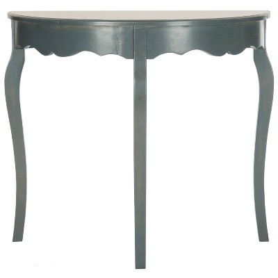 Aggie Console Table - Teal - Safavieh