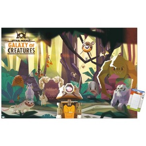 Trends International Star Wars: Saga - Galaxy Of Creatures Group Unframed Wall Poster Prints - 1 of 4