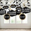 Big Dot of Happiness Reunited - School Class Reunion Party Hanging Decor - Party Decoration Swirls - Set of 40 - 3 of 4