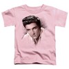 Elvis Presley The Stare Kids T Shirt For Toddlers, Pink - 2 of 4