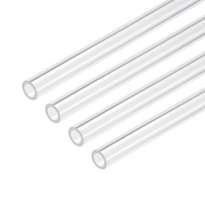 Unique Bargains Lamp Lantern Water Cooling System Acrylic Round Tubes 4 Pcs 10" - 1 of 4