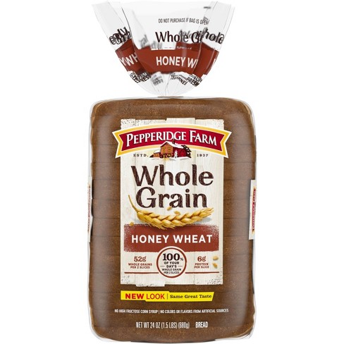 Pepperidge Farm Whole Grain Honey Wheat Bread - 24oz - image 1 of 4