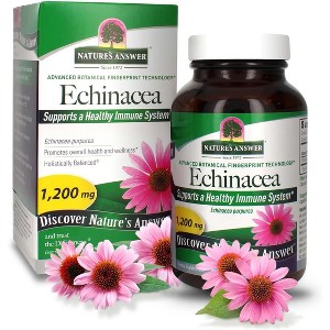 Nature's Answer Echinacea Herb Vegetarian Capsules 90 Ct - 1 of 4