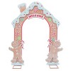 8 Ft. Gingersnap Iron Archway Christmas Decoration - 2 of 2