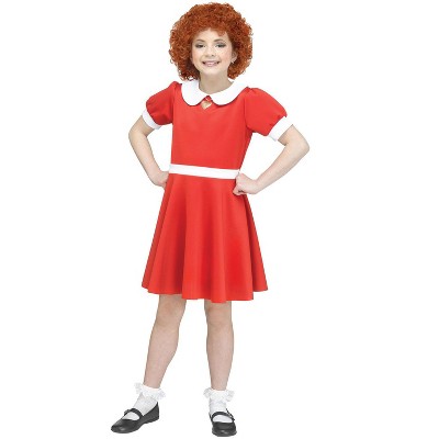 Annie Little Orphan Annie Child Costume, Small (4-6)