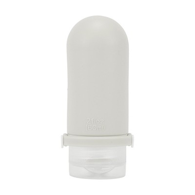 Unique Bargains Portable Leak-proof Strap Silicone Pump Bottle 1 Pc