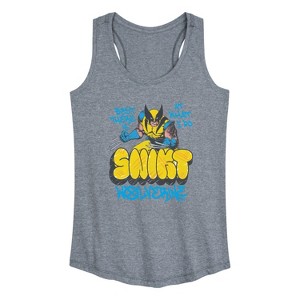 Women's - Marvel - Wolverine Street Graphic Racerback Tank - 1 of 4