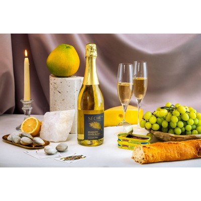 Sechey Non-Alcoholic Wine Sparkling Cuvee Blanc - 750ml Bottle