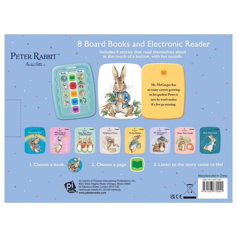 The World of Peter Rabbit: Me Reader Jr 8 Board Books and Electronic Reader Sound Book Set, 3 of 15