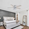 Parrot Uncle 52" Modern Indoors Downrod Mount Ceiling Fan - 4 of 4