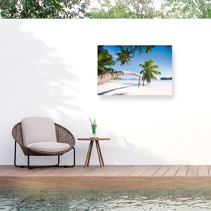 Trademark Fine Art - Stefan Hefele  Tropical Palm Matted Framed Art - 1 of 4