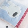 Slickblue Cute Fleece Throw Blanket Pillow Cushion - Animal Design & Color Options, 28.3" x 35.1", Soft, Machine Washable - 2 of 4