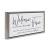 Stupell Industries Welcome Family is Forever Floating Frame Canvas Art - 2 of 4