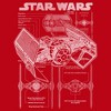 Mens Star Wars TIE Fighter Schematic Sweatshirt - 2 of 4