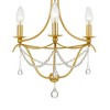 Crystorama Lighting Metro 3 - Light Chandelier in  Antique Gold - 2 of 4