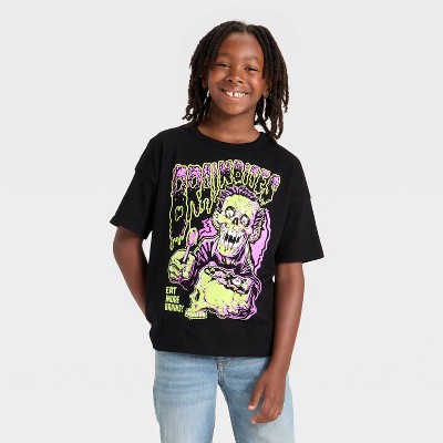 Boys' Short Sleeve Halloween Relaxed Fit T-Shirt - Cat & Jack™