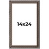 PosterPalooza | Ornate Black Picture Frame - UV Acrylic, Foam Board Backing, Hanging Hardware - 2 of 4