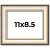 PosterPalooza | Photo Size Contemporary Silver Frame - UV Acrylic, Foam Board Backing, Hanging Hardware - 2 of 4