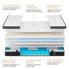 Queen Size Mattress, 14 Inch Gel Memory Foam King Mattress for Cooling Night & Pressure Relief, Medium Plush Feel with Motion Isolating - 3 of 4