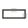 Amanti Art Accent Bronze Narrow Framed Magnetic Dry Erase Board - 4 of 4