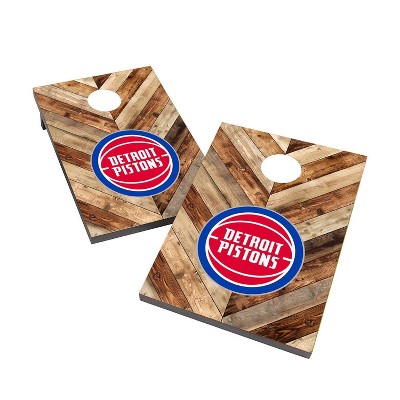 NBA Detroit Pistons 2'x3' Cornhole Bag Toss Game Set