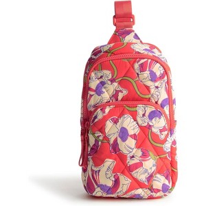 Sling Style Backpack, Lightweight Crossbody Bag with Adjustable Strap, Compact Hands-Free Daypack - 1 of 4