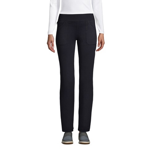 Lands' End Women's Petite Active 5 Pocket Pants - X-small - Black : Target